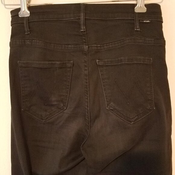 Mother Denim The Hustler Ankle Fray Denim Jeans Size 24 Not Guilty 1117-180 - Picture 9 of 12